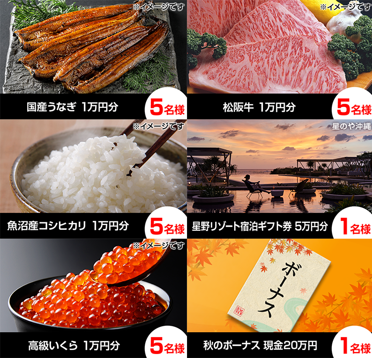 「スマホで格付けチェック」プレゼント