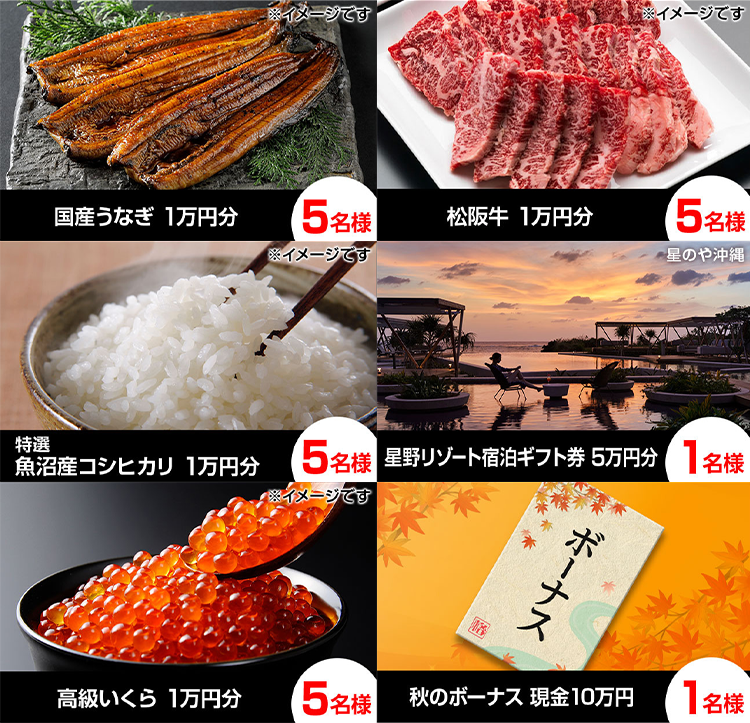 「スマホで格付けチェック」プレゼント
