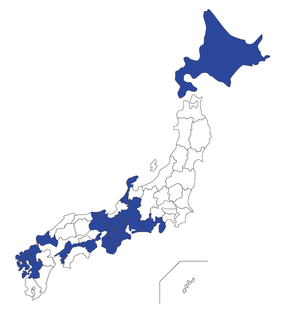 放送エリア地図